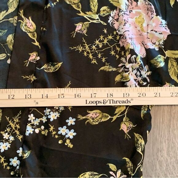 ACCESSORY STREET Short Kimono Women’s OS Black Pink White Floral Open Front. - Picture 9 of 11